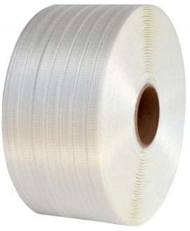 PES páska lepená, 25 mm, návin 400 m