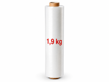 Ruční stretch folie 23 µm, 500 mm, 1.9 kg
