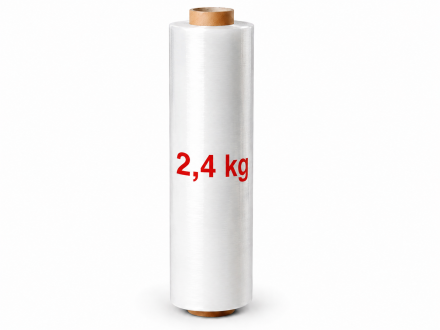 Ruční stretch folie 20 µm, 500 mm, 2.4 kg