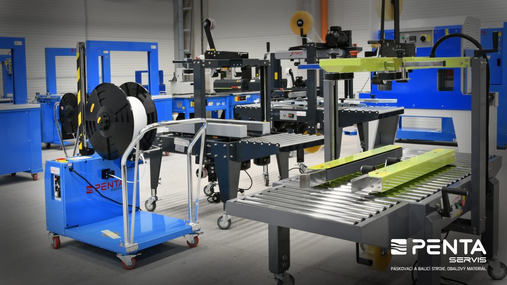 Showroom páskovací a balicí techniky