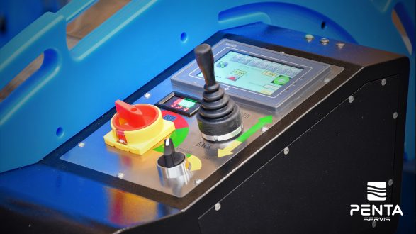 Ovládací panel páskovacího stroje TP-700 Ergo