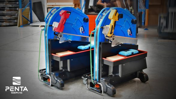 Mobilní páskovací stroj TP-700 Ergo