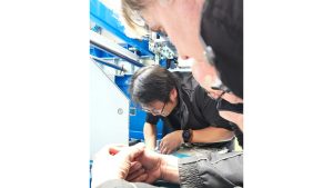 Zaškolení servisních techniků od technika ze společnosti Transpak