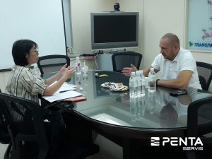 Transpak 5 Obchodní jednání ve společnosti Transpak o technických řešeních a obchodní spolupráci