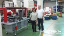 Odborné školení servisních techniků PENTA-servis u výrobce Transpak na Tchaj-wanu v roce 2017.