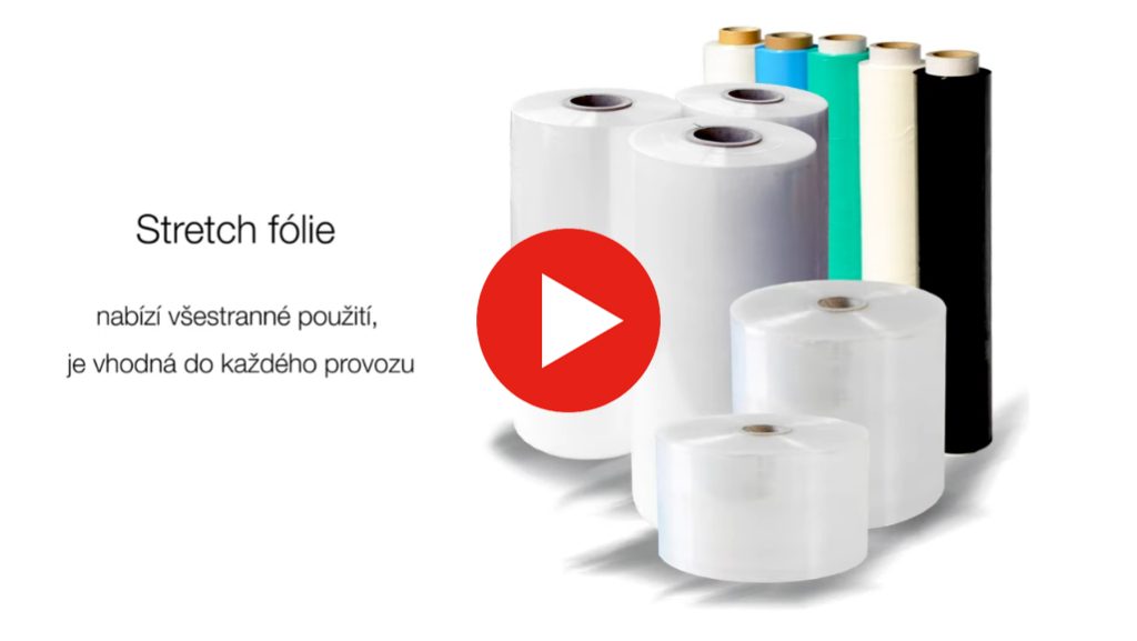 Stretch fólie pro ruční, strojní a horizontální balení
